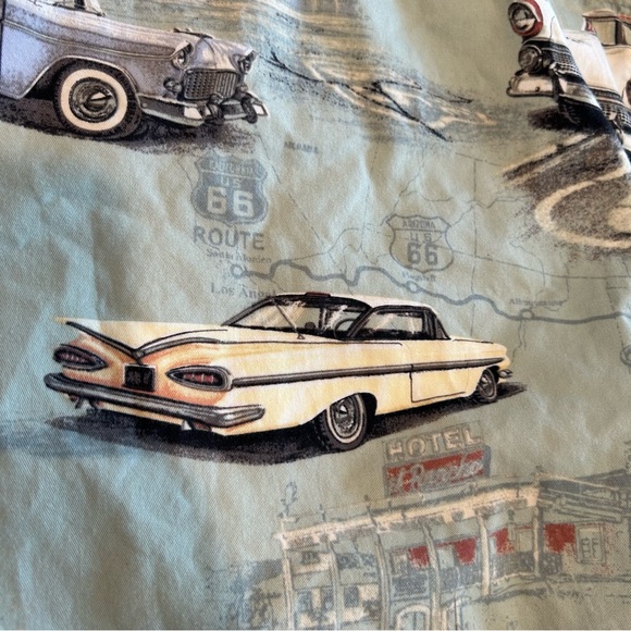 Clear Water Outfitters Classic car print shirt. - Picture 10 of 15